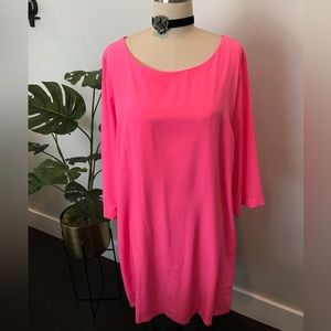 Old Navy hot pink dress XL